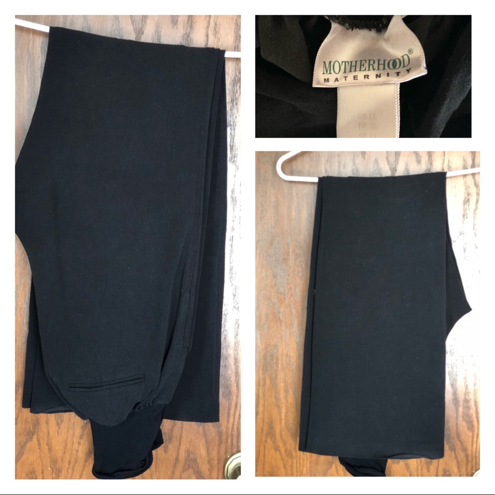 Motherhood Maternity Black Dress Pants